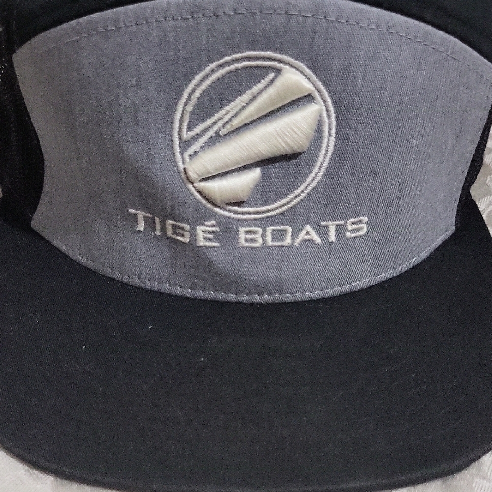 Tigé Boats Black and Gray Trucker Hat - Picture 2 of 2